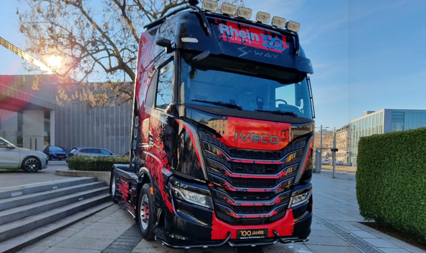 Iveco S-Way wrapped by SignDesign Heilbronn Iveco S Way wrapped by SignDesign Heilbronn